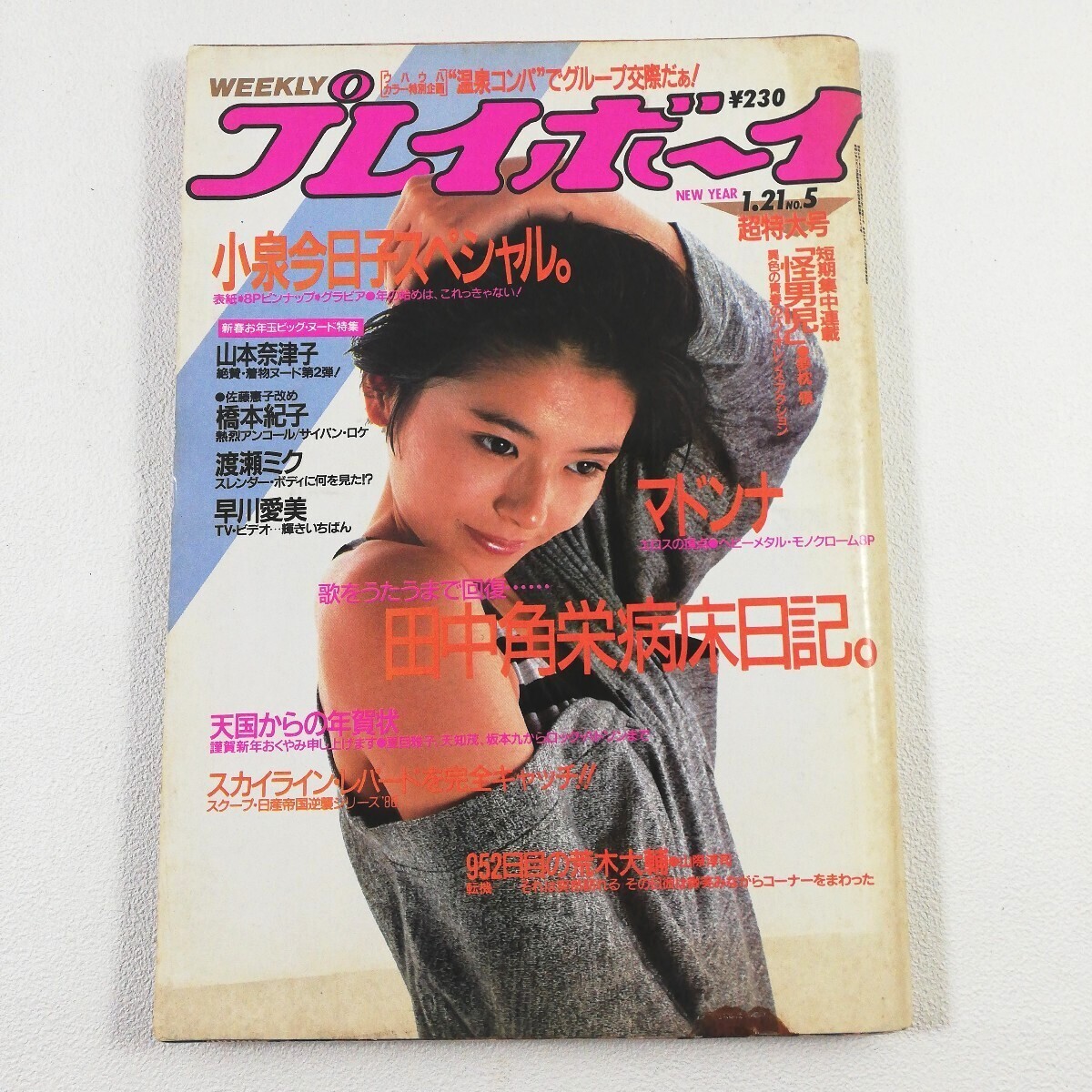 2025年最新】Yahoo!オークション -週刊プレイボーイ 1986の中古