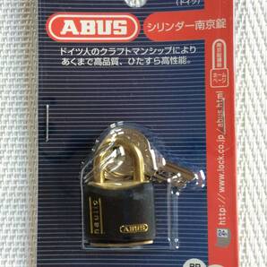 送料無料★新品未使用★日本ロックサービス★ABUS★アバス★真鍮 シリンダー 南京錠 小さい BP T-84/20mm T84MBC/20 BPT8420★C-5