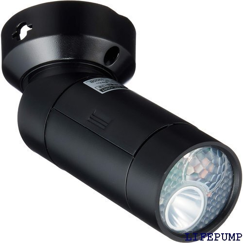 エルパ ELPA LEDセンサーライト 防犯 0.5W 能:IPX4 ブラック 乾電池式 ESL-05BT BK 3171