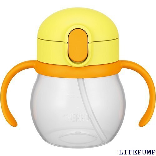 サーモス THERMOS ベビーストローマグ NPD- Y 250ml 9か月頃から 大容量 もれないベビーマグ 11795