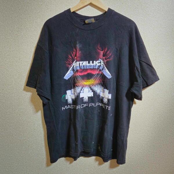 90s XL 古着 METALLICA Tシャツ 90's ARTIMONDE MASTER OF PUPPETS XL