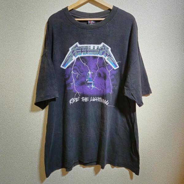 METALLICA Tシャツ 90s GIANT RIDE THE LIGHTNING XXL
