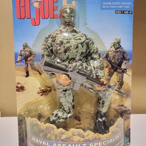 1999年 ハスブロ HASBRO TOMY GIジョー フィギュア GiJoe Naval Assault Specialist 12 Inch Action Figure Hasbro G.I.JOE ネイビーシール