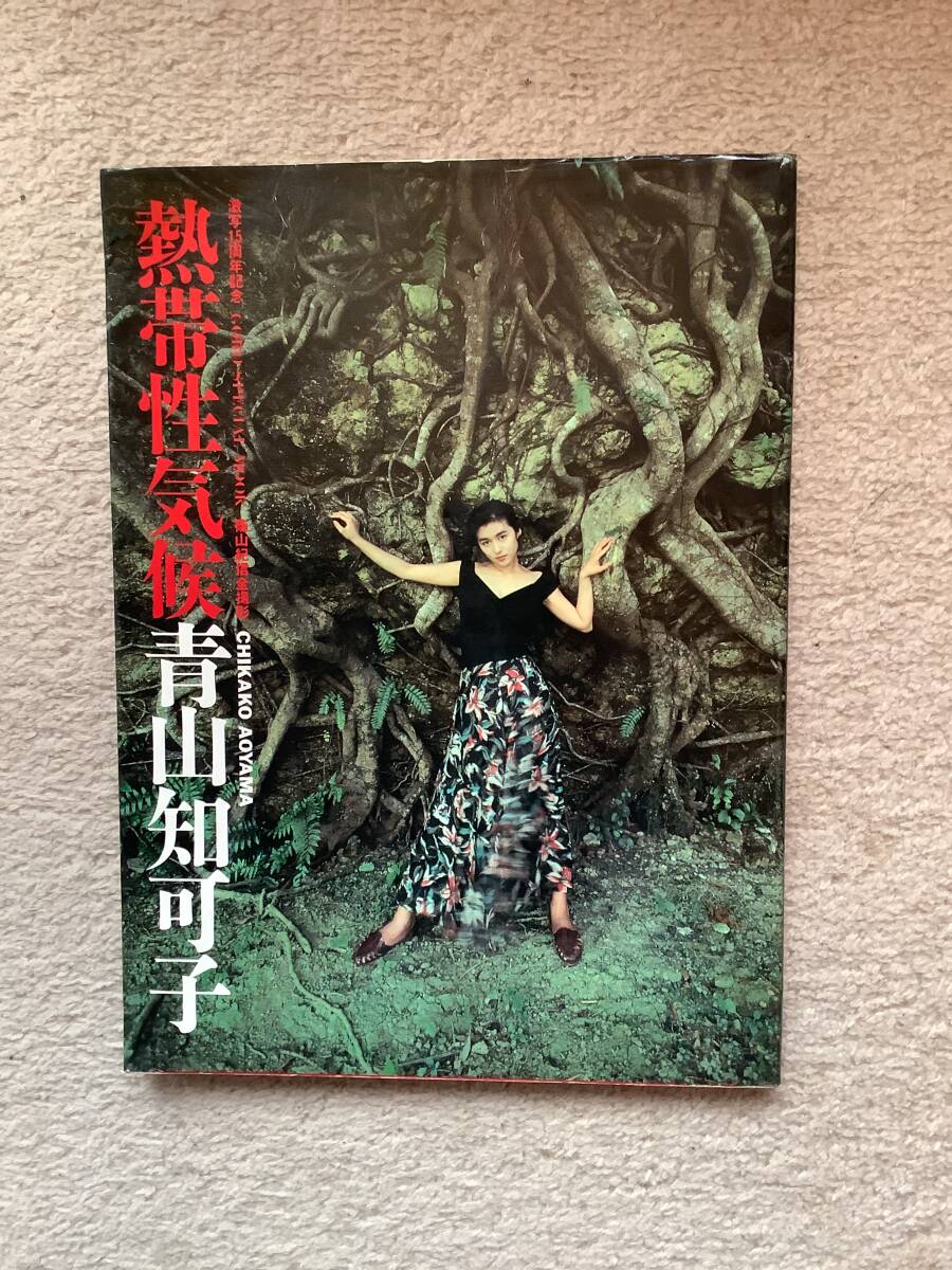 Yahoo!オークション -「熱帯性気候青山知可子」(写真集) (本)の Yahoo!オークション -「熱帯性気候青山知可子」(写真集) (本)の