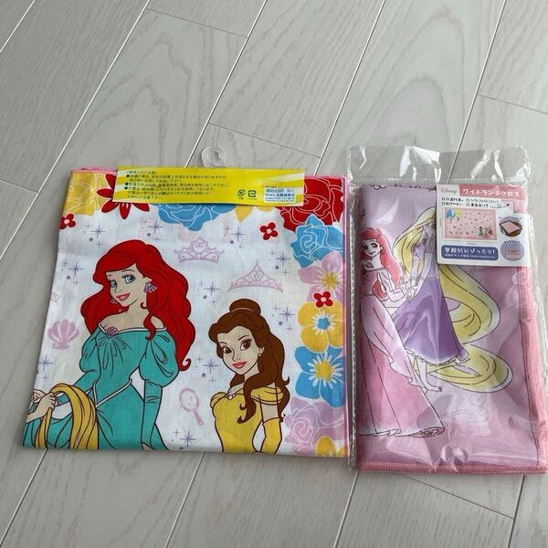 新品☆ランチクロス ナフキン ディズニープリンセス 2枚セット