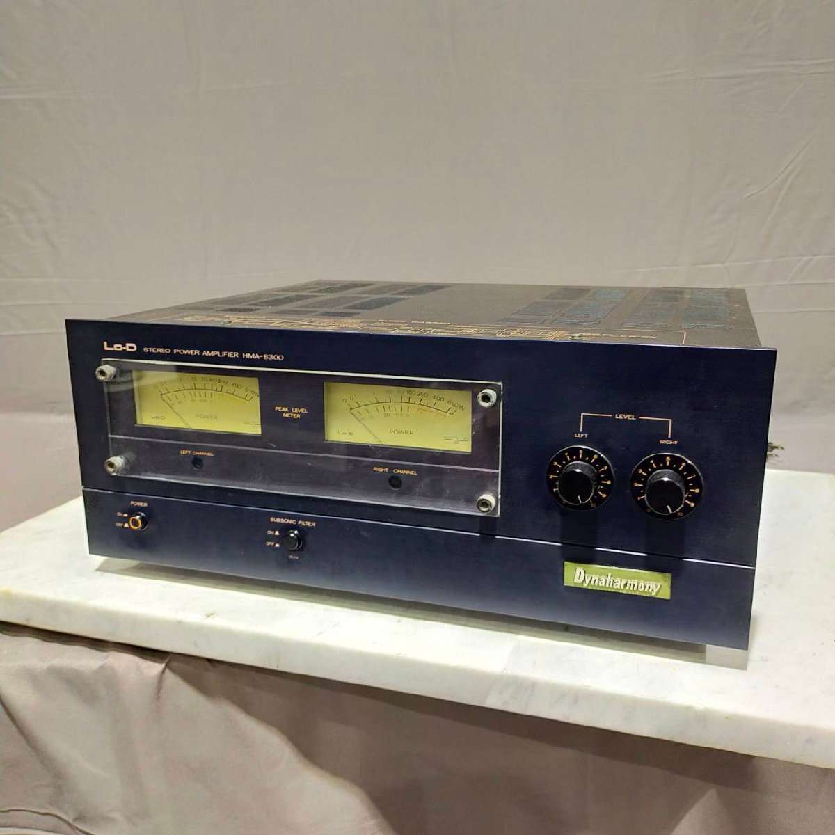 日立 Lo-D ステレオ パワーアンプ HMA-3780 完動品 美品 - e
