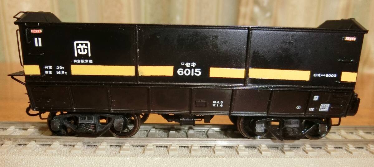 Yahoo!オークション -「セキ6000」(貨物列車) (HOゲージ)の落札 Yahoo!オークション -「セキ6000」(貨物列車) (HOゲージ)の落札