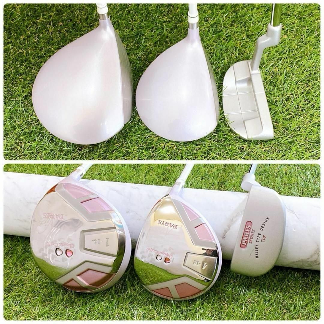 PARIS レディースゴルフセット 初心者 コースデビュー ハーフ ナイスパリス PARIS レディースゴルフセット 初心者 コースデビュー ハーフ