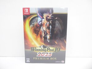 未開封 Nintendo Switch Winning Post 10 2025 プレミア厶ボックス ゲームソフト △WE2143