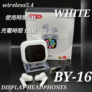 ☆NEW☆ タッチディスプレイ搭載ワイヤレスイヤホン イヤフォン