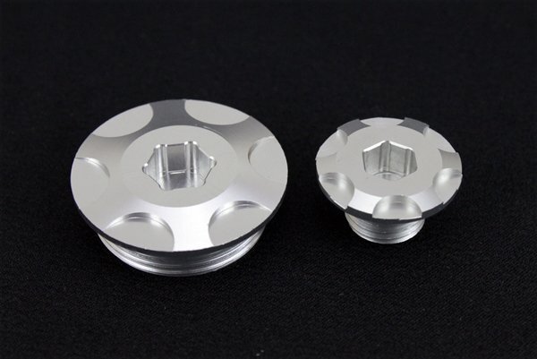 バフ工房 CB400SF NC42(NC31) クラッチカバー&スターターカバー