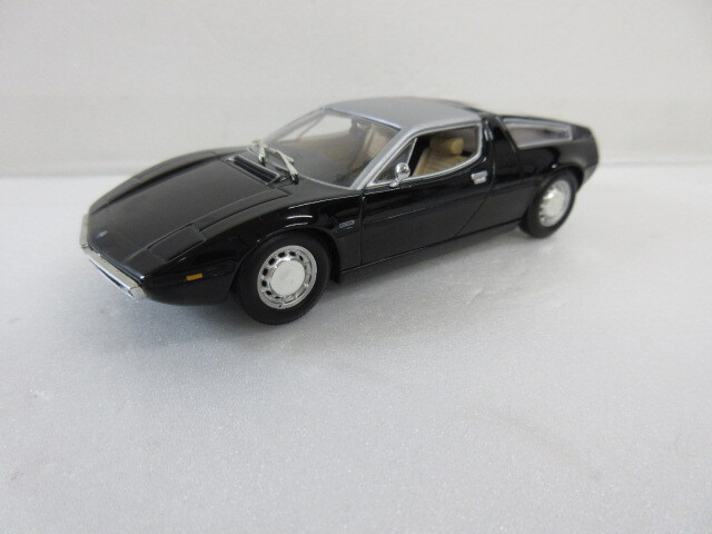 12月予約】シュコー 1/43 マセラティ ボーラ 1971 グレー 完成品