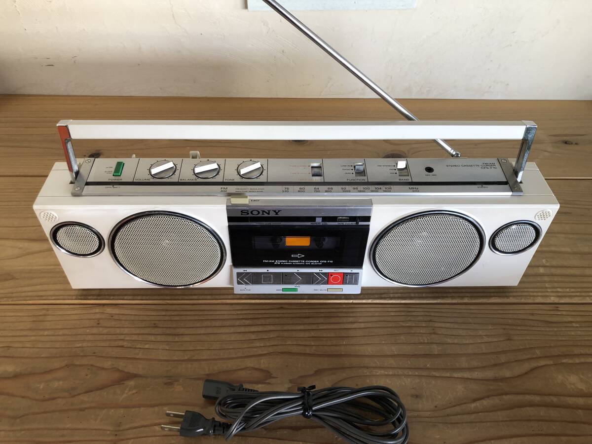 Yahoo!オークション -「sony cfs 10」(ラジカセ) (カセット