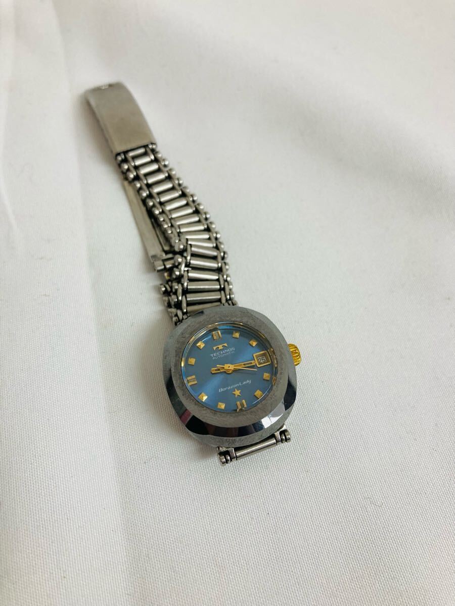 ◇1円◇ TECHNOS テクノス 腕時計 Deluxe Borazon デラックス