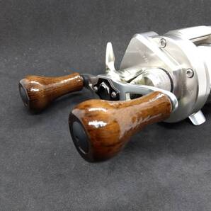 ウッドハンドルノブ Type-A/Type S 26mm ラウンドノブ 2個セット カキ 柿 (ウレタン仕上) (P2503070)