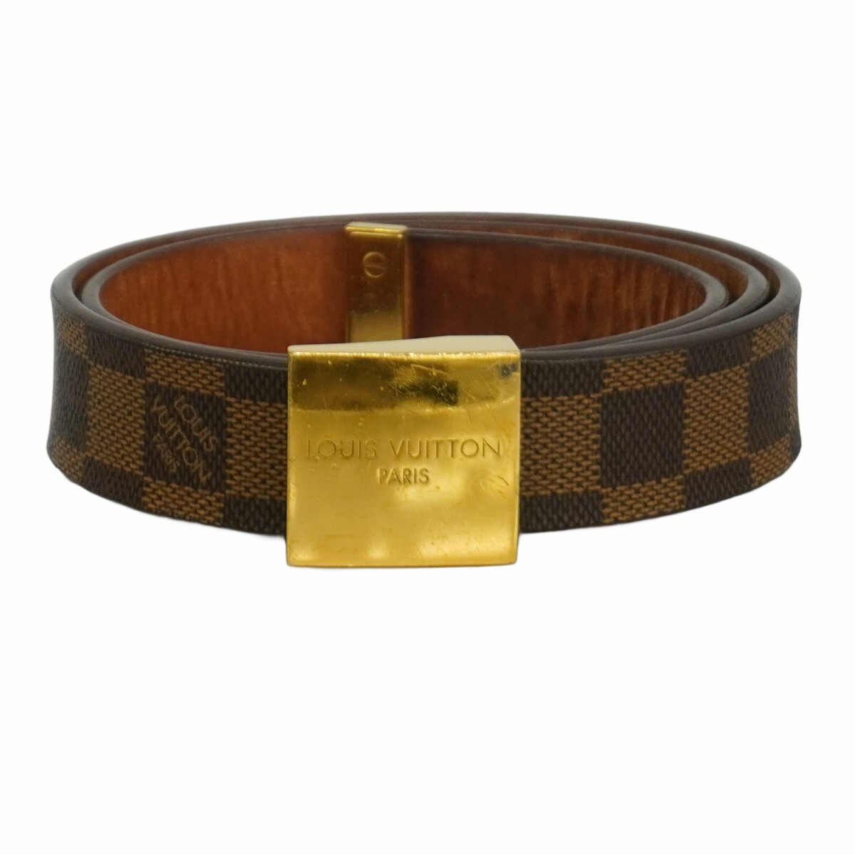 楽天市場】LOUIS VUITTON ルイ ヴィトン ダミエ サンチュール