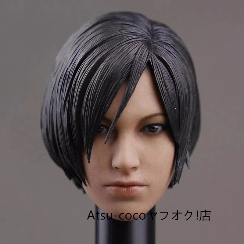 1/6 フィギュアヘッド 12インチ エイダ・ウォン biohazard 手