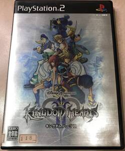 中古PS2ソフト キングダムハーツⅡ KINGDOM HEARTS  通電済み