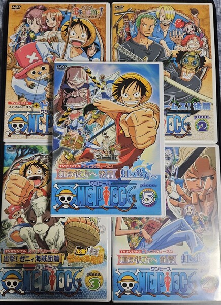 ONE PIECE ワンピース 5thシーズン TVオリジナル 全5巻 log collection 未収録話