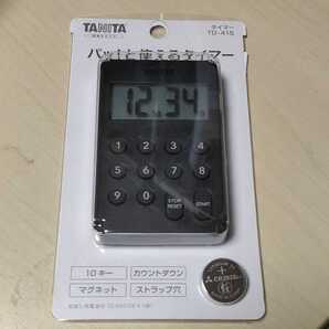 ◎TANITA デジタルタイマー100分計 TD-415 ブラック