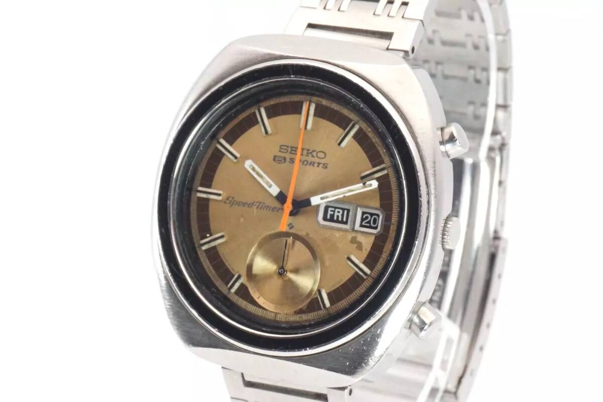 Seiko 5 Sports Speed timer Cal.6139-8010 case no. 270048