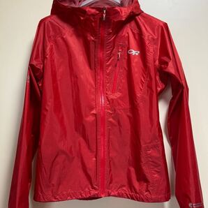美品 Outdoor Research Helium Ⅱ Jacket XS 赤 マウンテンパーカー レインジャケット
