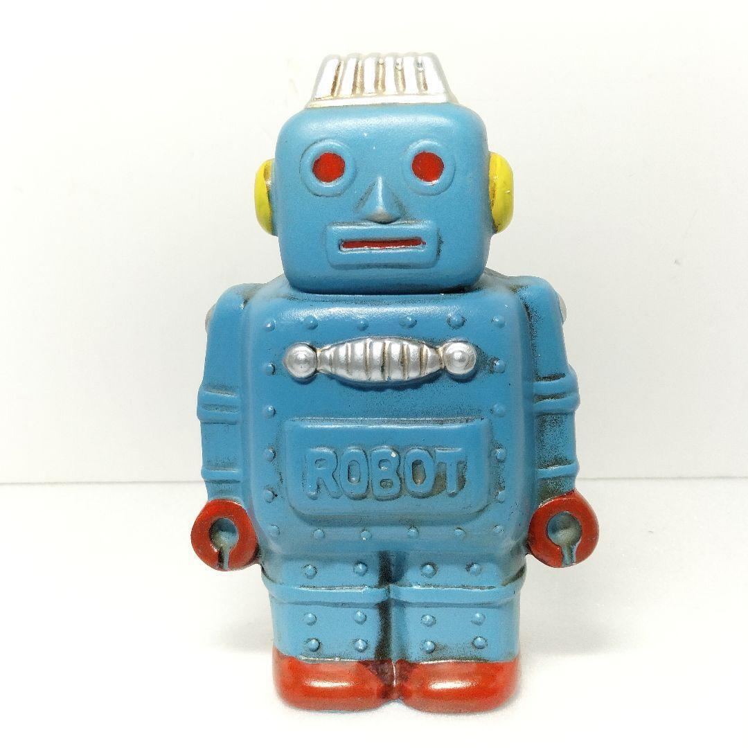 1980年代☆陶器ロボット貯金箱 - メルカリ