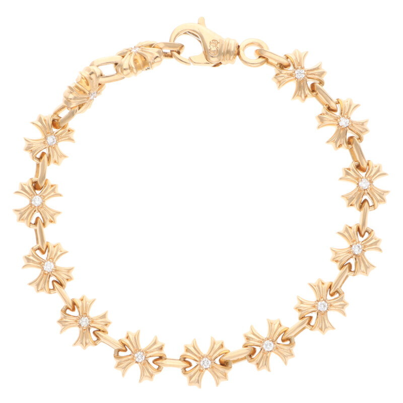 楽天市場】クロムハーツ Chrome Hearts 22K BR ANKLT BEAD PRL