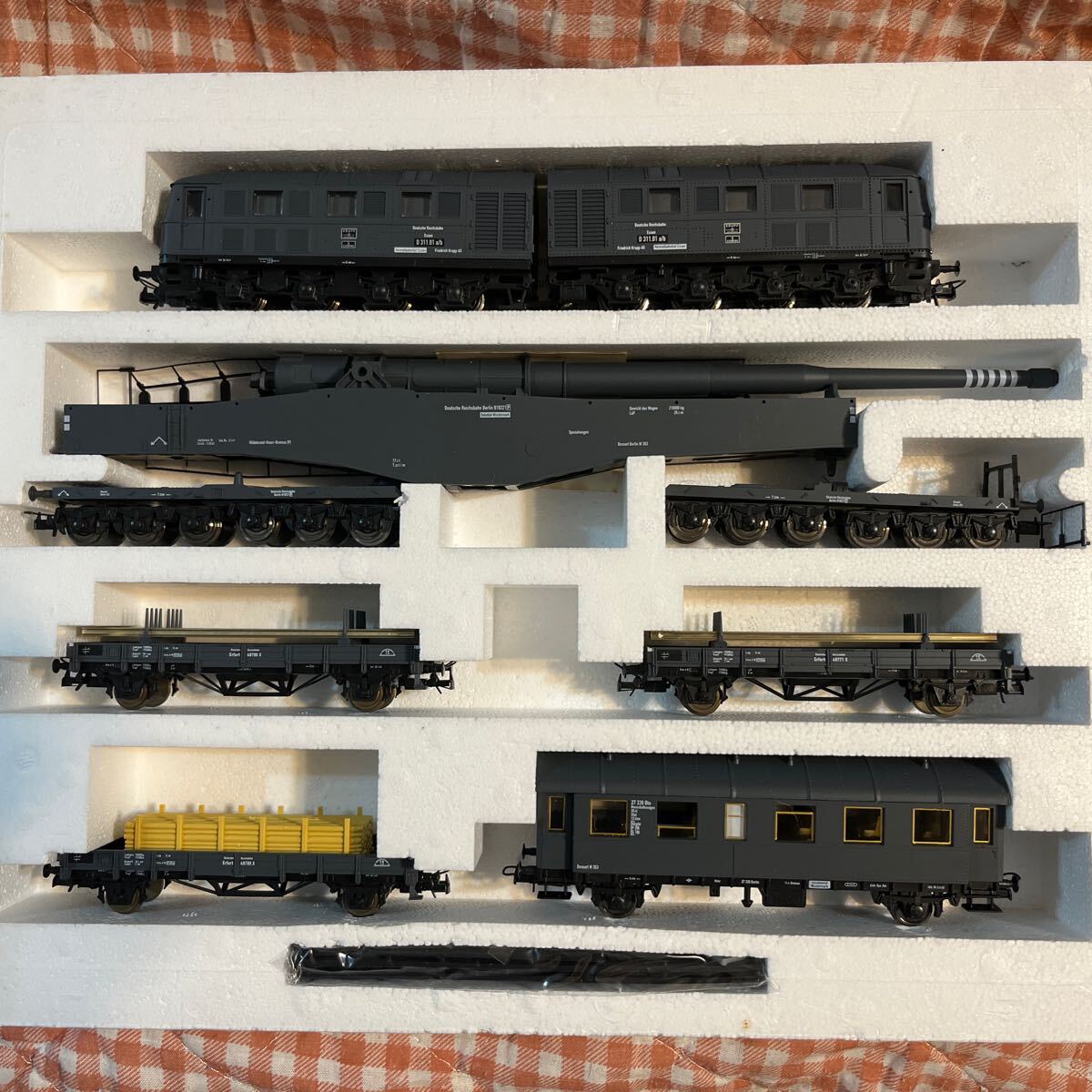 Yahoo!オークション -「列車砲」(HOゲージ) (鉄道模型)の落札 Yahoo!オークション -「列車砲」(HOゲージ) (鉄道模型)の落札