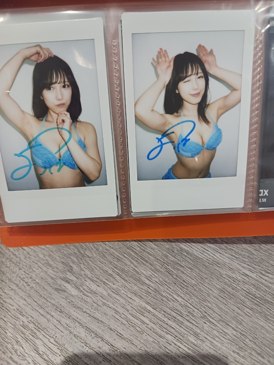 小湊よつ葉　直筆サイン入りチェキ　赤ビキニ こ*ー様 セクシー女優 小湊よつ葉さん 水着姿 直筆サイン入り