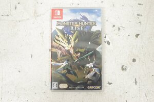 ■動作確認済■初期化済■美品■ Nintendo SWITCH 任天堂 スイッチ ソフト MONSTER HUNTER RISE モンスターハンター ライズ ケース付き