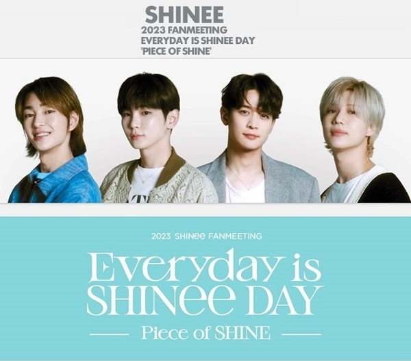 SHINee 2023 FANMEETING ‘Everyday is SHINee DAY’ Piece of SHINE