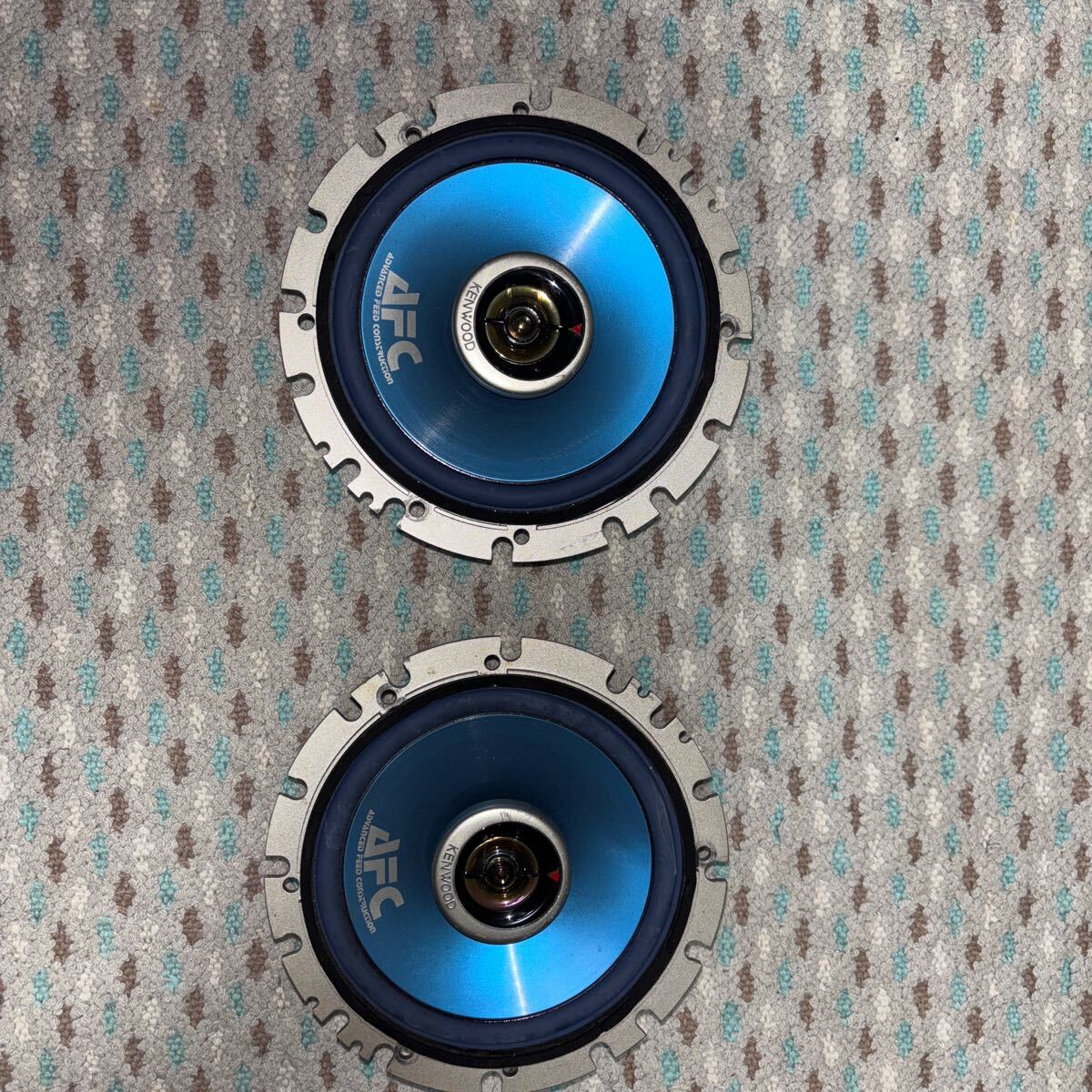 KENWOOD なくっ 2WAY スピーカー 120W ケンウッド KFC-U1691