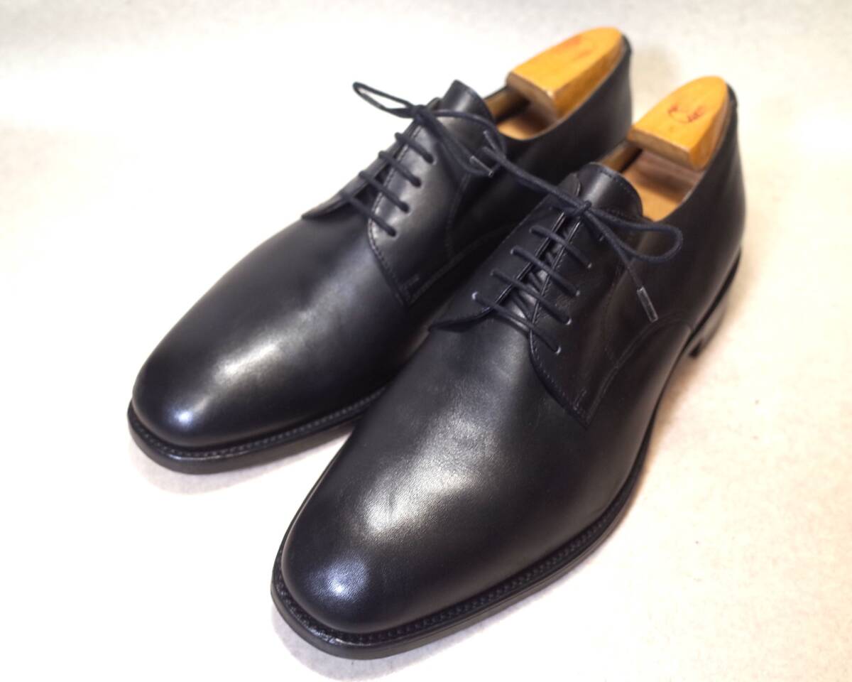 【新品未使用】LOAKE ローク　プレーントゥ　27cm 未使用品 / ローク / Loake / ガラスレザー / プレーントウ