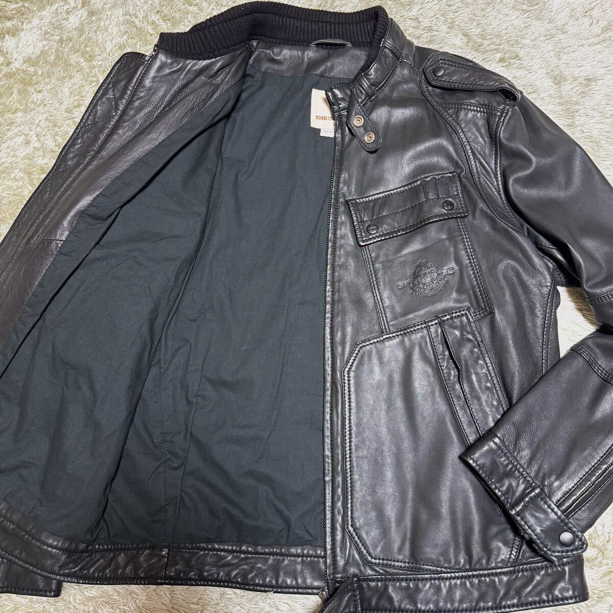 Yahoo!オークション -「レザーシングルライダース diesel」の Yahoo!オークション -「レザーシングルライダース diesel」の
