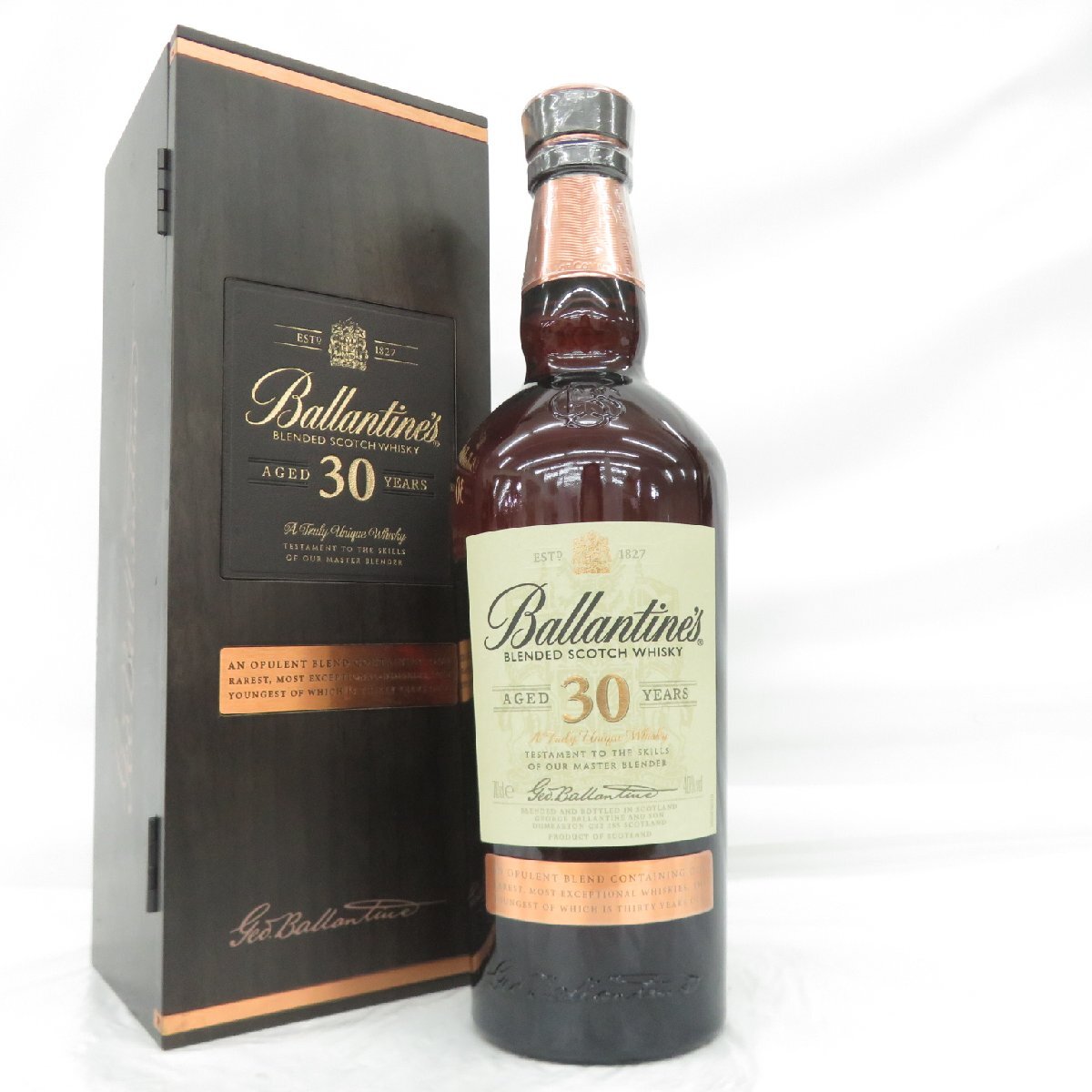新品 未開封】Ballantine's 30YEARS バランタイン30年 - ウイスキー