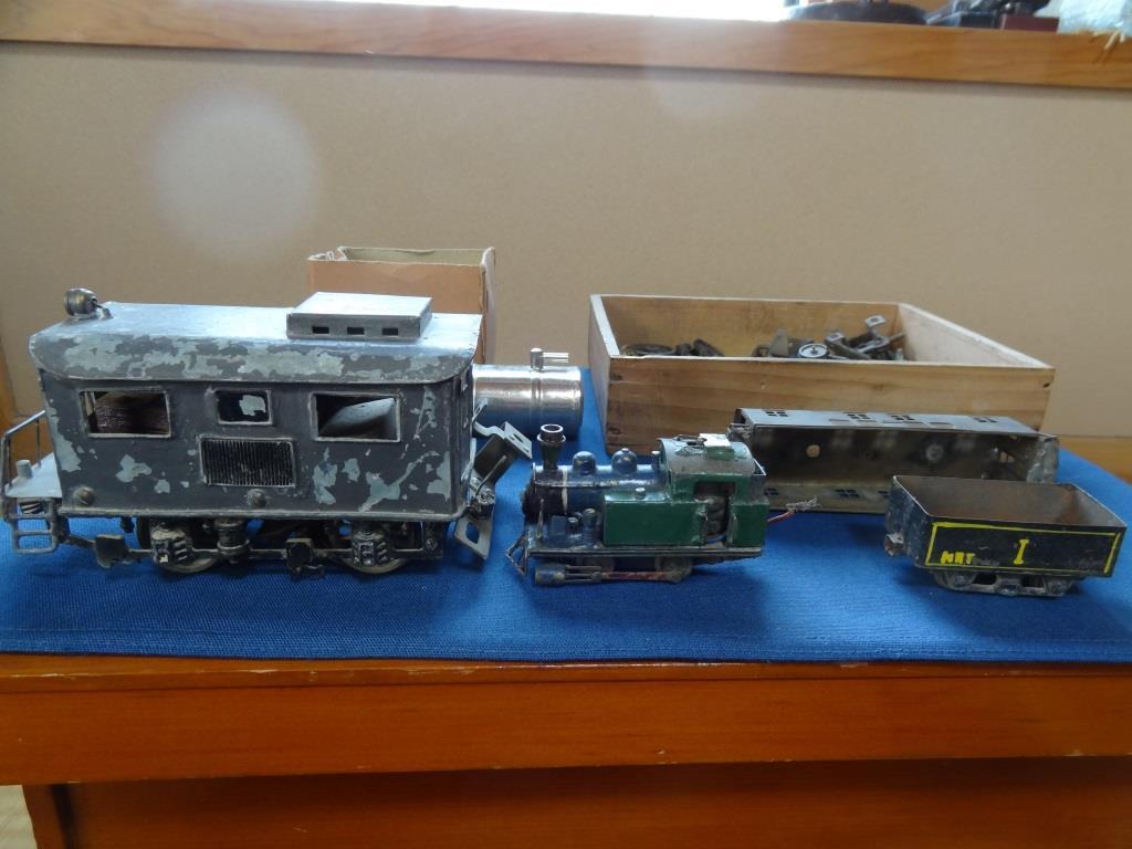 昭和レトロ　蒸気機関車　電気機関車　鉄道模型　ジャンク品　当時物 Yahoo!オークション -「蒸気機関車 おもちゃ」(ビンテージ) の