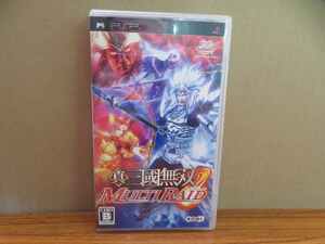 KM7481★PSPソフト 真・三國無双 MULTI RAID 真・三國無双 マルチレイド ケース説明書ハガキ付き 起動確認済み クリーニング済み