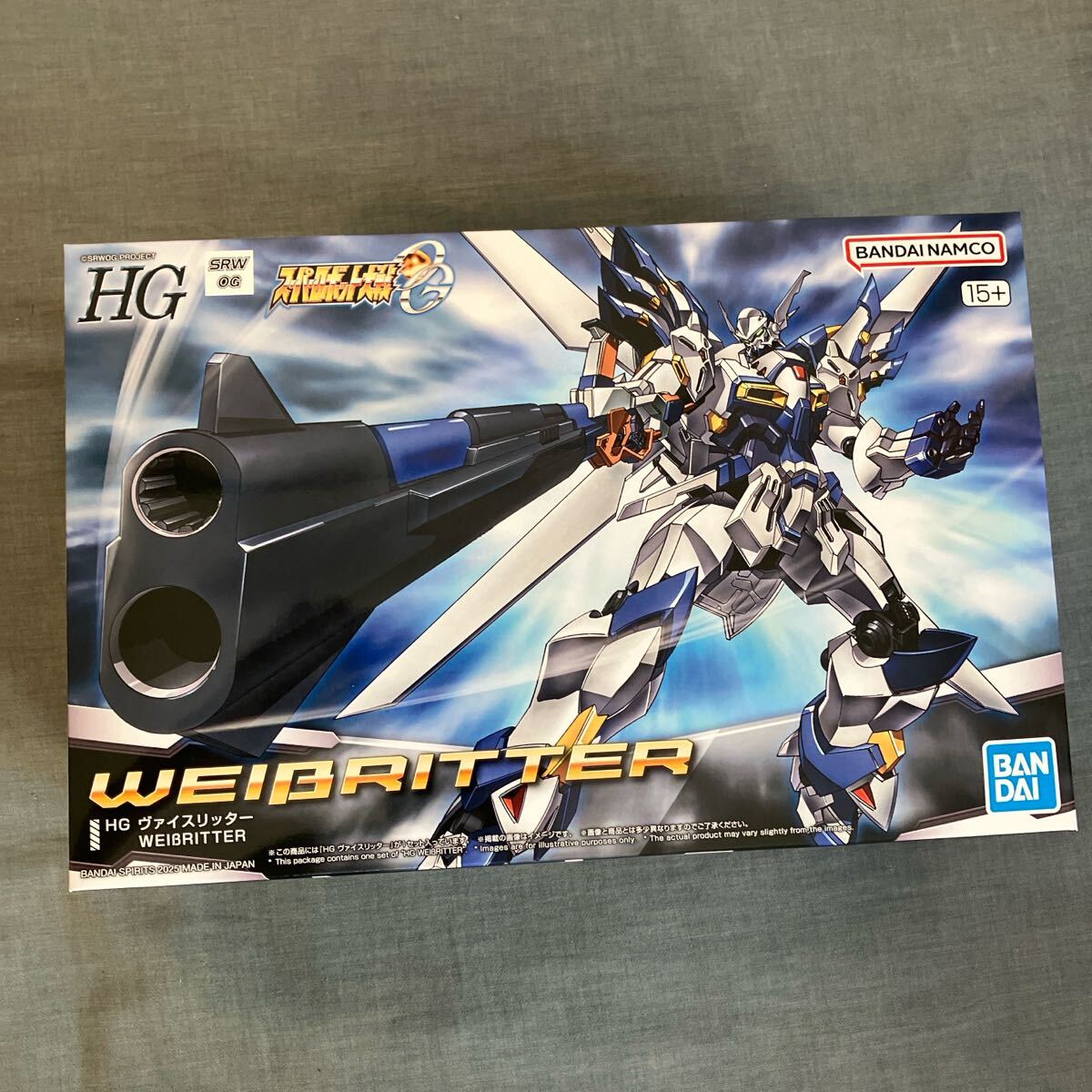 HG】白銀の堕天使！『スーパーロボット大戦OG』より「HG