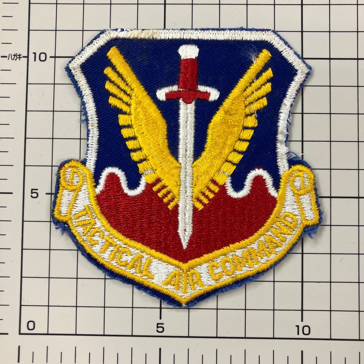 USAF(米空軍) ACC パッチ/カラー/VANGUARD社/実物・未使用