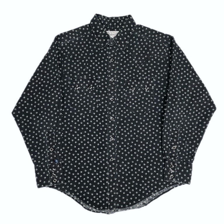 Yahoo!オークション -「50s ビンテージ」(Lサイズ) (ウエスタン Yahoo!オークション -「50s ビンテージ」(Lサイズ) (ウエスタン