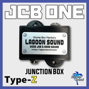 JCBone-Z】JCB one TZ =BLACK=《 超便利 #ジャンクションボックス:ボード内の配線整理 #BELDEN仕様 》=TZ=【 1系統 】超軽量 #LAGOONSOUND