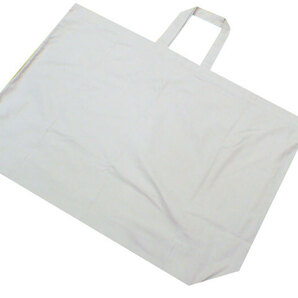 送料無料【新品】マチ20㎝ 【 布団 通園 バッグ】袋 【ライトグレイ】