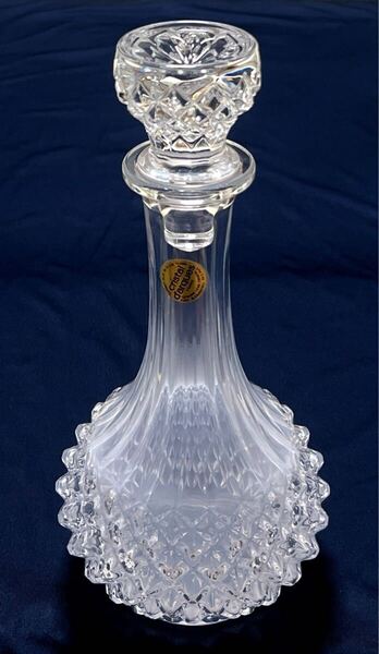 フランス製 Cristal D'Arques クリスタルダルク ガラスデカンタ