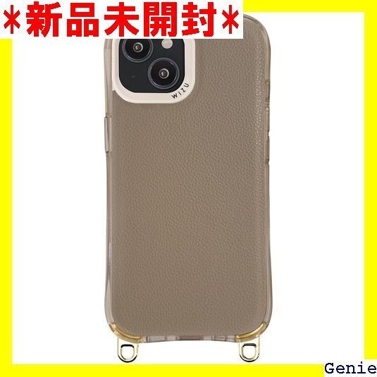 wizu ウィズユー iPhone15 / iPhon ン15 14 13 マグセーフ スマホケース グレージュ 66