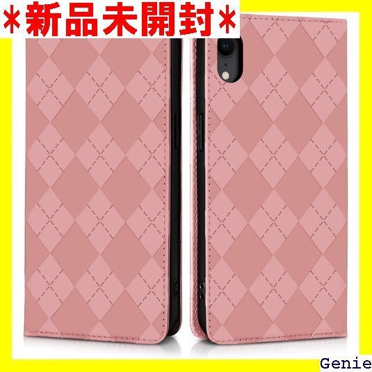 Succtopy iphone xr ケース 手帳型 10r ケース 落下防止 指紋防止 スマホケース-ピンク 31