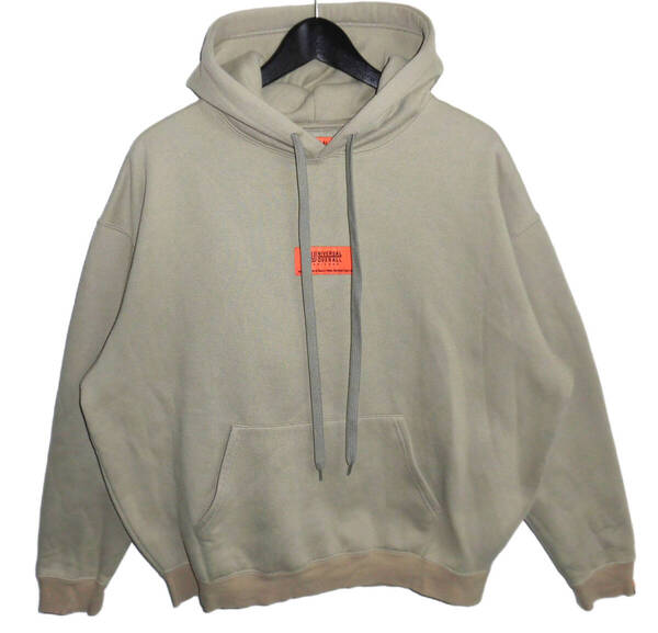 μ美品 UNIVERSAL OVERALL ユニバーサルオーバーオール スウェット プルオーバー パーカー フーディ M 193-1257
