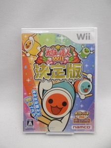 ☆5362 未開封品 太鼓の達人Wii 決定版