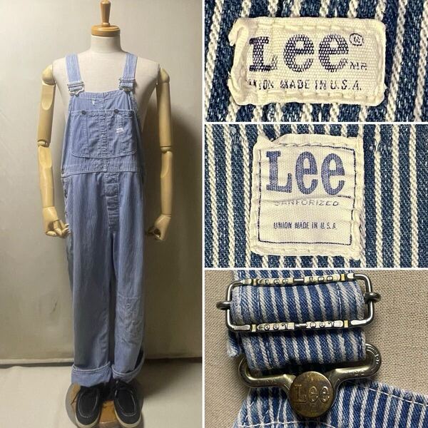 1970s Lee Overall Made in USA Size 36-38