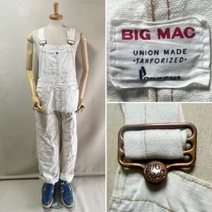 1960s BIG MAC Canvas Overall Size W38